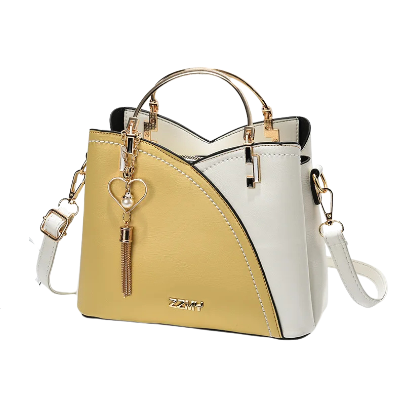 Handväska_-_fin_design_-_dam_gul