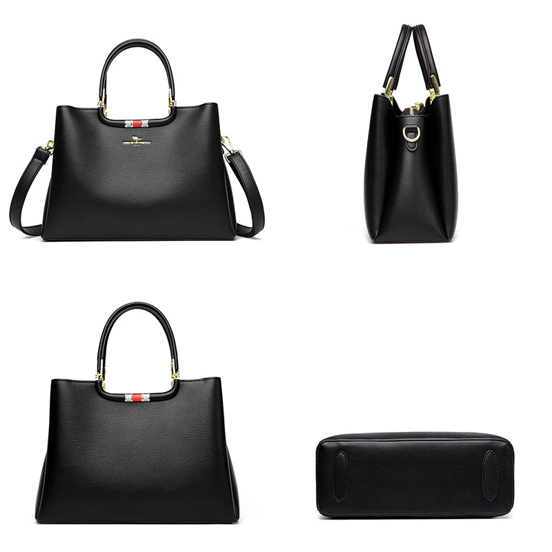 Handväska för dam - läder översikt