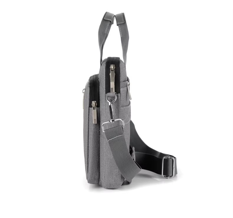 Laptopväska - flera storlekar sidan grå